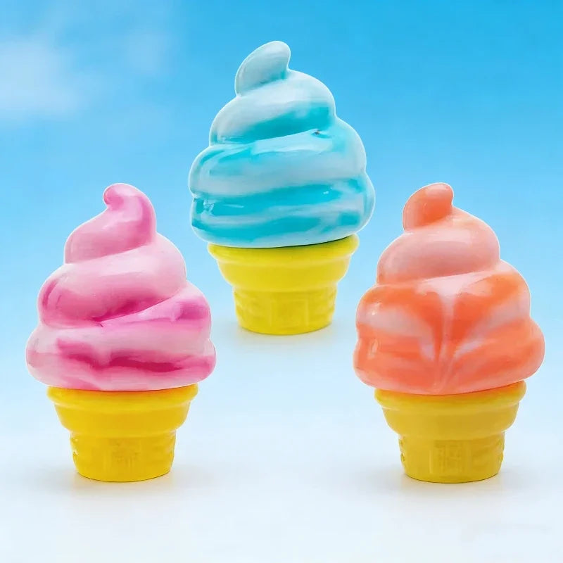 Cube Sensory Squeeze Toy Ice Cream Color Squishy Stress Relief Fidget Toys Children Adults Collectable