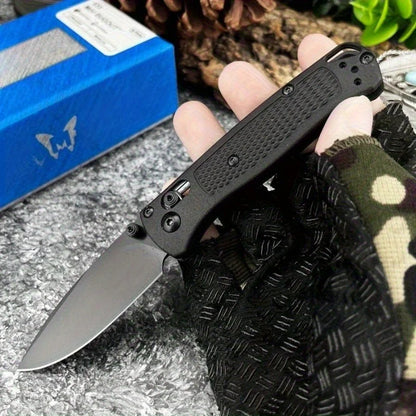 Axle Lock Folding Knife S30V Steel Blade Nylon Fiber Handle Outdoor Camping Survival EDC Practical Cutting Knife