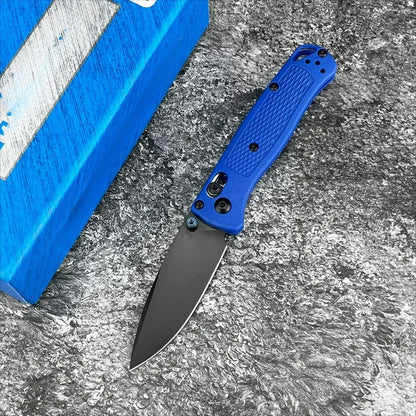 Axle Lock Folding Knife S30V Steel Blade Nylon Fiber Handle Outdoor Camping Survival EDC Practical Cutting Knife
