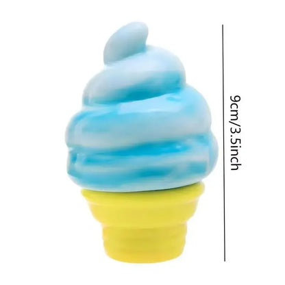 Cube Sensory Squeeze Toy Ice Cream Color Squishy Stress Relief Fidget Toys Children Adults Collectable