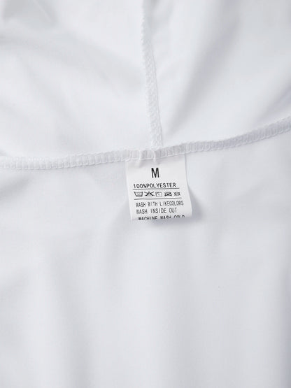 Summer Men's Hooded Sweatwear Casual Short Sleeve Loose T-shirt Solid Color Lightweight Hoodie Fitness Breathable Tops