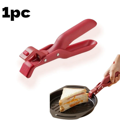 1/2Pcs Anti-Scald Hot Dish Gripper Clips, Non-Slip Kitchen Bowl Plate Holder Clamp for Air Fryer, Oven, Pans & Steamers