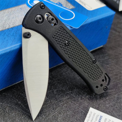 Axle Lock Folding Knife S30V Steel Blade Nylon Fiber Handle Outdoor Camping Survival EDC Practical Cutting Knife