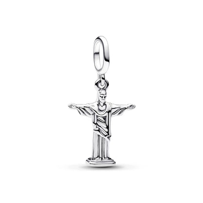 925 Sterling Silver – Mother & Daughter Heart & Star Charms, Glass Hearts & Architectural Designs, DIY Pendants