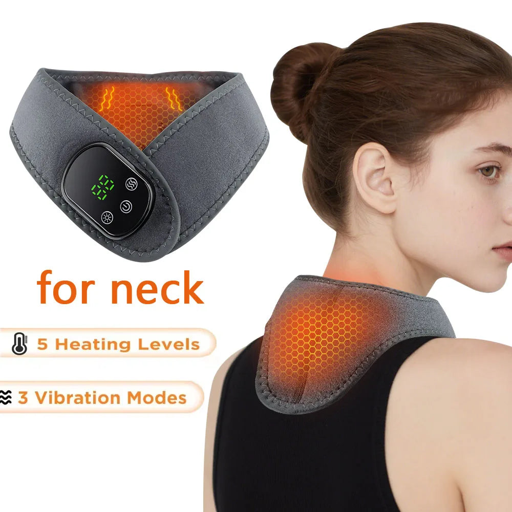 Electric Feet Heater Ankle Massager Muscle Relaxation Hot Compress Protector Ankle & wrist Brace Support