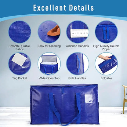 Extra Large Heavy Duty Waterproof Moving Storage Bags.