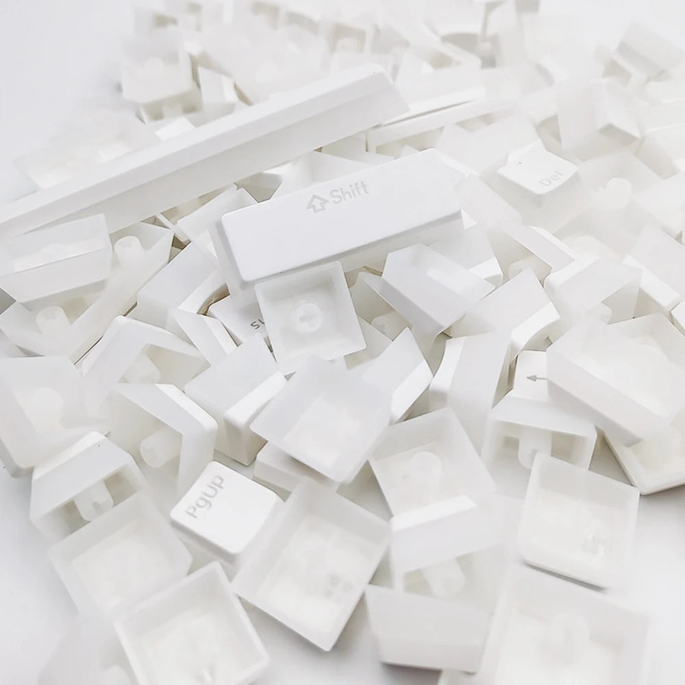 129Keys Keyboard Keycap OEM Profile PBT Material Key Cap for Mx Hot Swap Mechanical Keyboard Switch Transparent Pudding Keycaps