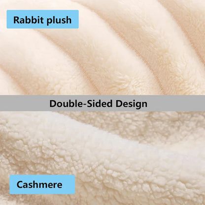 Soft Fluffy All‑Season Blanket For Sofa And Bed
.