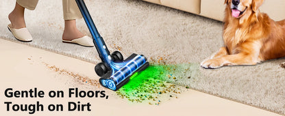 55Kpa Cordless Vacuum With Long Runtime And Anti‑Tangle.