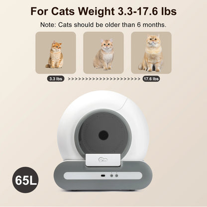 Smart Self-Cleaning Litter Box