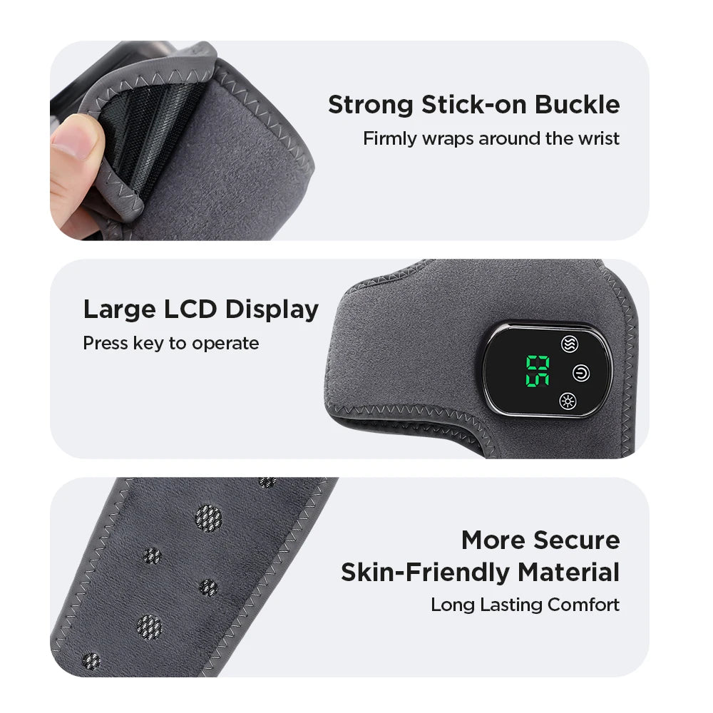 Electric Feet Heater Ankle Massager Muscle Relaxation Hot Compress Protector Ankle & wrist Brace Support