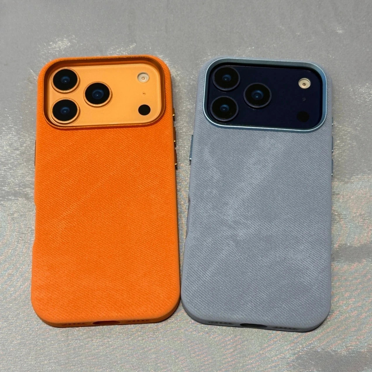 Built-in Magnetic Luxury Leather Phone Case for iPhone